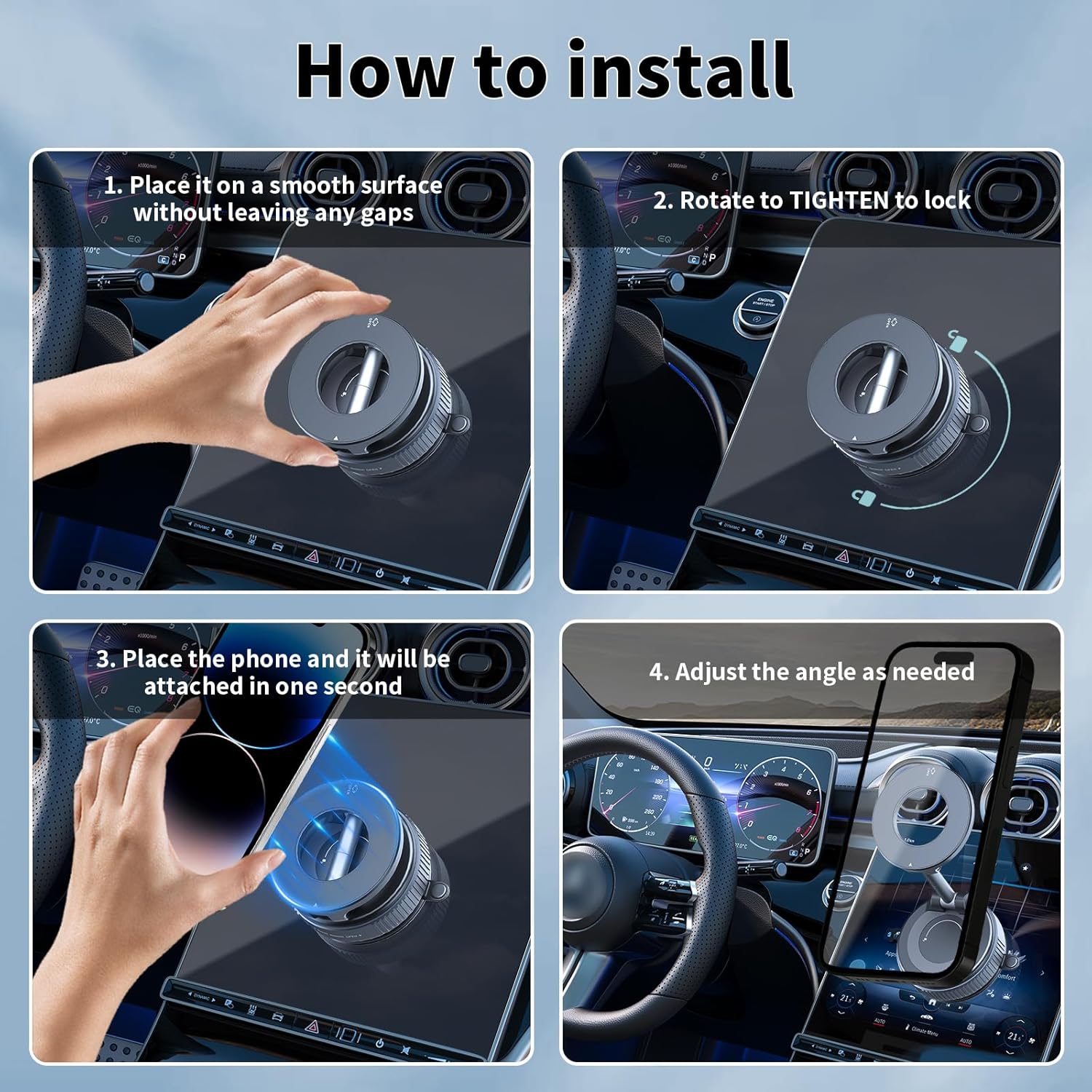 Magnetic Suction Phone Holder